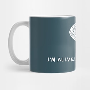 Elephant - I'm Alive! - African animal design Mug